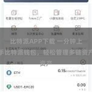 比特派APP下载 一分钟上手比特派钱包，轻松管理多链资产