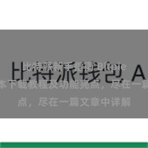 比特派新手指南 Bitpie钱包最新版本下载教程及功能亮点，