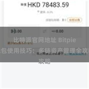 比特派官网地址 Bitpie钱包使用技巧：多链资产管理全攻略