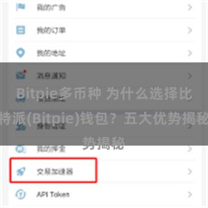 Bitpie多币种 为什么选择比特派(Bitpie)钱包？五大优势揭秘